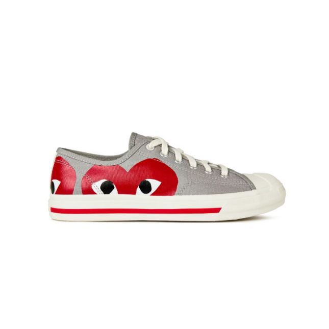 COMME DES GARCONS PLAY X Converse Jack Purcell Drizzle Red
