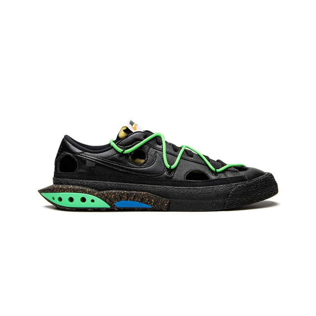 Nike x Off-White Blazer Low 77 Black/ Black-Electro Green