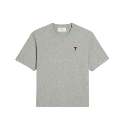 Ami De Coeur Boxy Fit T-Shirt Heather Ash Grey