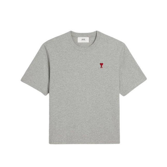 Ami De Coeur Boxy Fit T-Shirt Heather Ash Grey